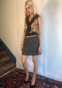 Max Mara Silk Ruffle Top (S/M)