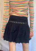 Miu Miu SS 2002 Cotton Mini Skirt (S/M)