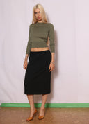 CDG Tricot Stretch Skirt (XS/S/M)