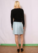 Agnes B Metallic Mini Skirt (S/M)