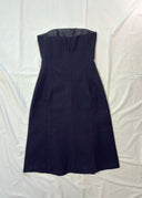 Jil Sander FW 2013 Strapless Wool Dress (XS/S)
