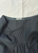 2000s Miu Miu Black Wool Skirt (XS/S)