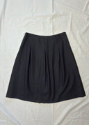2000s Miu Miu Black Wool Skirt (XS/S)