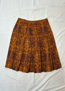 2000s Prada Silk Tulip Skirt (XS)