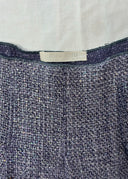 Miu Miu FW 1998 Metallic Blue Woven Skirt (XS/S)