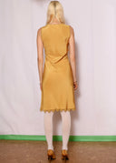 Sportmax Gold Slip Dress (XS/S)