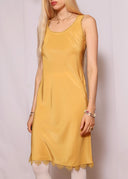 Sportmax Gold Slip Dress (XS/S)