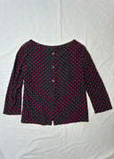 Prada 2016 Silk Star Print Top (XS/S)