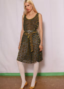 Sportmax Polka Dot Sheer Dress (XS/S)
