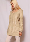 Elie Tahari Leather Dress (XS/S)
