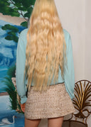 Miu Miu 2010 Tweed Mini Wrap Skirt (S)