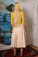 Jil Sander Navy Ruched Waist Skirt (S/M/L)