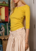 Agnes B Yellow Top (XS/S)