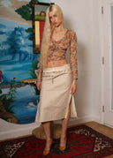 Gucci SS 2002 Cotton Skirt (XS/S)