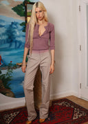 Rochas Ombre Cotton Trousers (S/M)