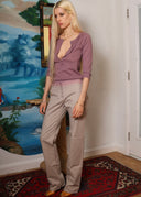 Rochas Ombre Cotton Trousers (S/M)