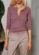 Rochas Ombre Cotton Trousers (S/M)