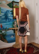 Miu Miu SS 2005 Nylon Pear Polo (XS/S)