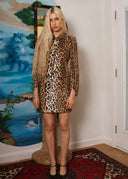 Moschino Cheap and Chic 1990s Leopard Suit (XS)
