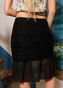 Rochas FW 2004 Layered Skirt (XS/S)