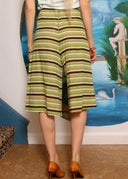 Sonia Rykiel 1970s Striped Culottes (XS)