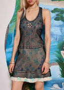 Rochas SS 2005 Mesh Dress (XS)