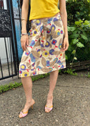 Marni Y2K Cotton Printed Skirt