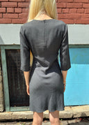Miu Miu FW 1997 Grey Stretch Wool Dress (XS/S)