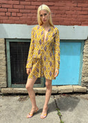 Marni SS 2003 Cotton Print Dress (S/M)