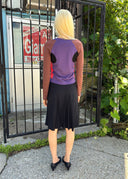 Prada 1990s Mesh Pleated Skirt (M)