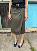 Jil Sander Stretch Wool Pencil Skirt (XS/S)