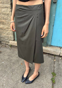Jil Sander Stretch Wool Pencil Skirt (XS/S)