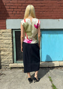 Giorgio Armani 1990s Black Midi Skirt (S/M)