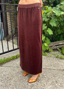 Sonia Rykiel Brown Velvet Skirt (XS/S/M)