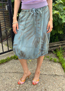 Giorgio Armani Silk Organza Print Skirt (S/M/L)