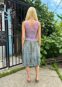 Giorgio Armani Silk Organza Print Skirt (S/M/L)