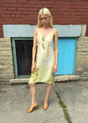 Marni Floral Silk Slip Dress (S)