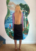 Philosophy di Alberta Ferretti Nylon Skirt (XS/S)