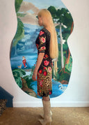Roberto Cavalli Class Printed Dress (S/M)