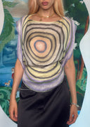 Fendi SS 2008 Backless Silk Top (S/M)
