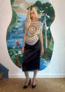 Fendi SS 2008 Backless Silk Top (S/M)