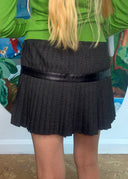 D&G Pleated Mini Skirt (S)