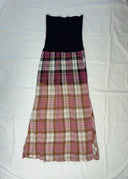 CDG Robe de Chambre AD 1993 Plaid Strapless Dress/Skirt (S/M)