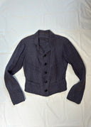 Y's Linen Button Up Shirt Jacket (XS/S)