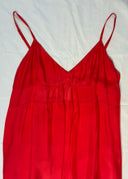 Lutz Huelle Red Cupro Dress (S/M)