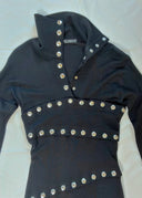Dolce & Gabbana FW 2003 Convertible Snap Dress (XS/S)