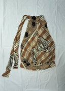 Keita Maruyama Brown Silk Chiffon Print Set (XS)
