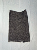 Yohji Yamamoto + Noir Tweed Skirt (S)