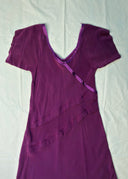 Alberta Ferretti Purple Silk Dress (XS/S)