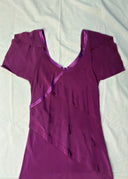 Alberta Ferretti Purple Silk Dress (XS/S)
